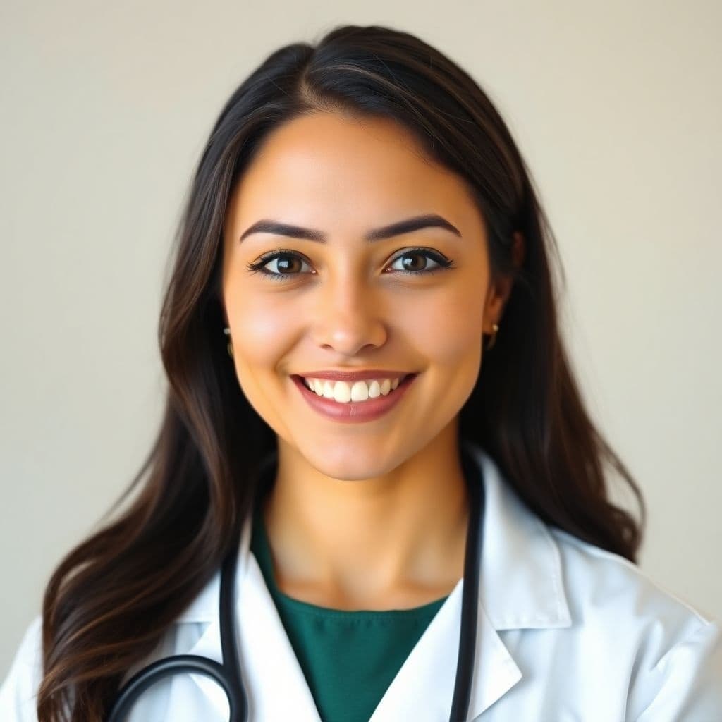 Smiling doctor portrait